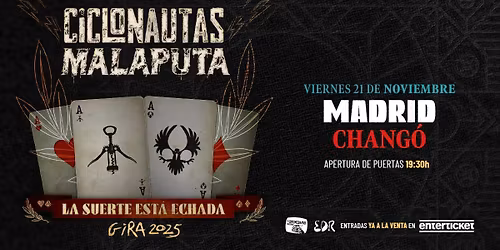 Ciclonautas y Malaputa en Madrid