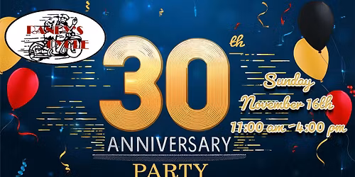 30th Anniversary Party