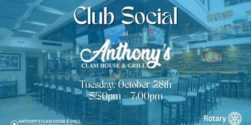 Club Social at Anthony's Clam House