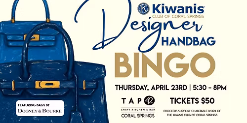 Designer Handbag Bingo