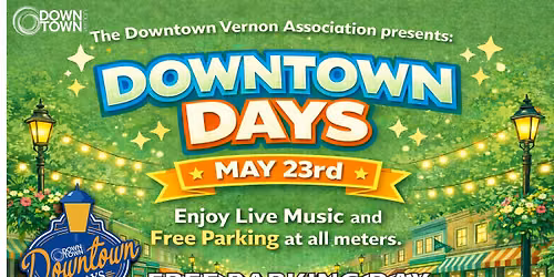 Shop Local on DOWNTOWN DAYS: Enjoy Free Parking, Entertainment...