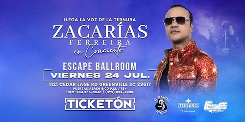 ZACARIAS FERREIRA EN GREENVILLE