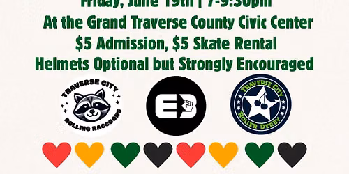 Juneteenth Open Skate with Northern Michigan E3!