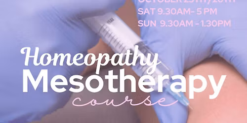 Homeopathy Mesotherapy Course