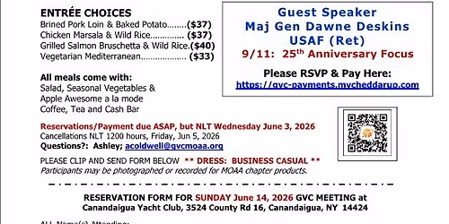 GVC Chapter Dinner
