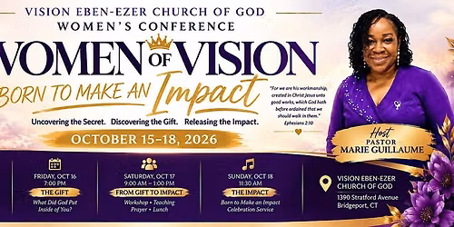 Women of Vision 2026 Born to Make an Impact
