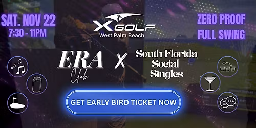Social Mixer at X-Golf West Palm Beach - DJ, Competition, Mingling, & more