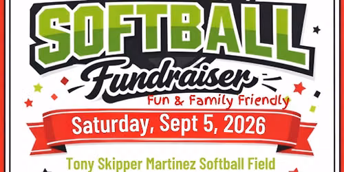 \ud83e\udd4e Family friendly Softball Fundraiser \ud83e\udd4e