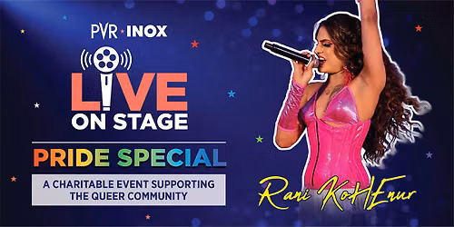 Live on Stage: Pride Special with Rani KoHEnur