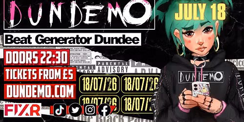 DUNDEMO (Scotland's Biggest Emo Pop Punk Night)