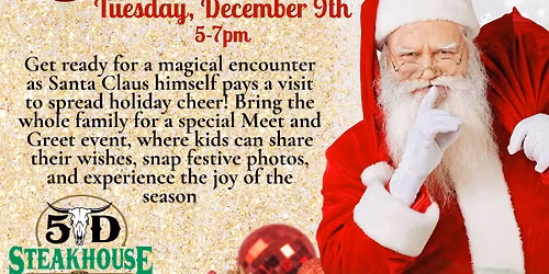 SANTA CLAUS IS COMING TO TOWN at 5D! 