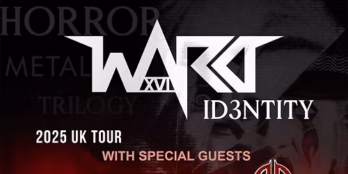 WARD XVI - ID3NTITY TOUR 2025 - THE BUNKHOUSE, SWANSEA