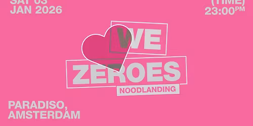 We Love 00s+ Noodlanding en Indiesleaze in Paradiso
