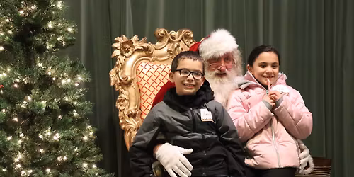 Hot Cocoa Hop & Santa at the Art Museum