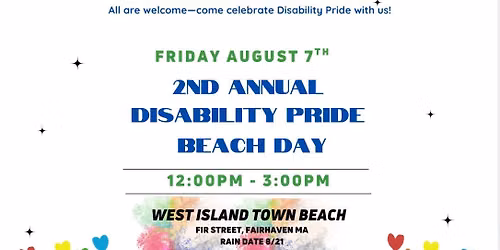 2nd Annual Disability Pride Beach Day
