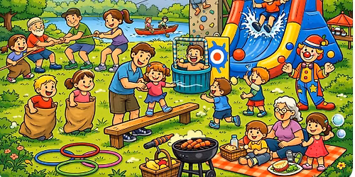 AKTIVITETSDAG FOR HELE FAMILIEN