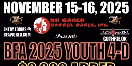 XN Ranch Youth 4D at the BFAWC