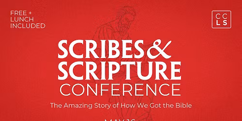 Scribes and Scriptures Conference