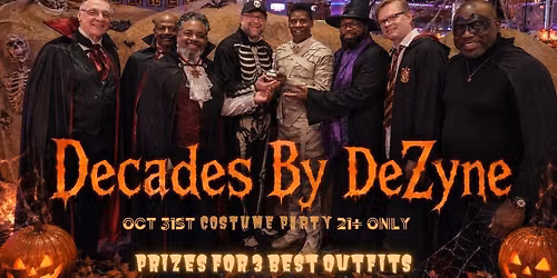 \ud83c\udf83Decades By DeZyne Rocks Halloween Costume Party at Chopsticks\ud83c\udf83