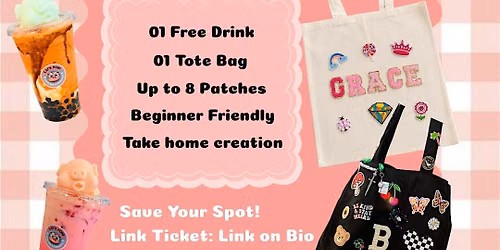 Patch Bar Totebag Workshop