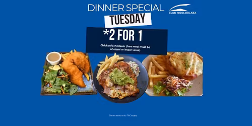 2-for-1 Schnitty Night from $26 for 2 meals!