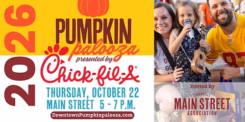 Pumpkinpalooza presented by Chick-fil-A