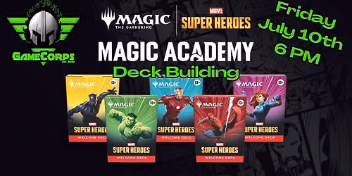 Marvel Super Heroes Magic Academy: Deck Building