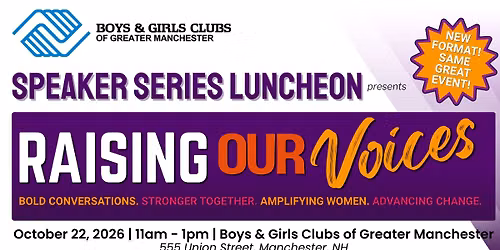 Speaker Series Luncheon: Raising Our Voices