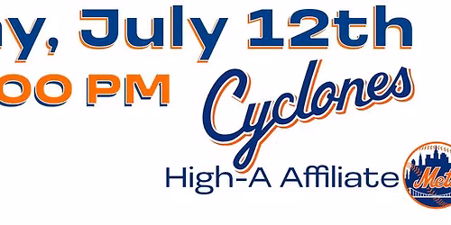 Brooklyn Cyclones vs. Wilmington Blue Rocks