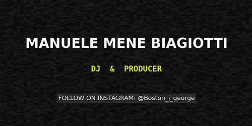 #ManueleBiagiotti @DJ SET on #GrabaIBIZAradio \/\/ Every SUNDAY night! Start 23:00\/end 00:00