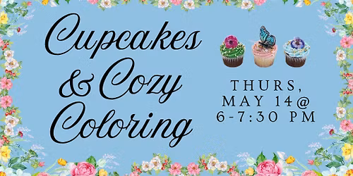 Cupcakes & Cozy Coloring