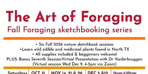 The Art of Foraging \u2013 Fall Sketchbook Series at Bonton Farms