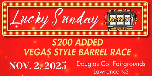 Lucky Sunday NFR PATTERN Barrel Race