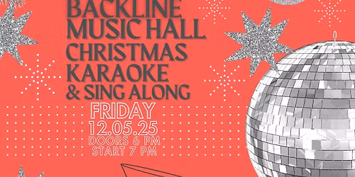 12.05.25 Christmas Karaoke & Sing Along