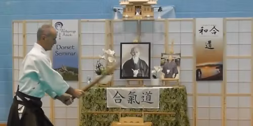 Lewis Bernaldo de Quiros 7th Dan Aikikai.  Seminar in Poole. Dorset