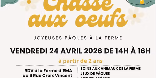 Joyeuses P\u00e2ques \u00e0 la Ferme 2026 \ud83d\udc23