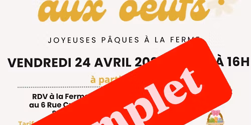 Joyeuses P\u00e2ques \u00e0 la Ferme 2026 \ud83d\udc23