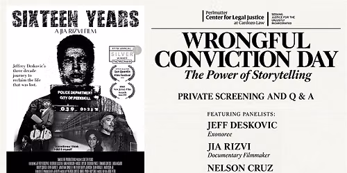 Wrongful Conviction Day: The Power of Storytelling