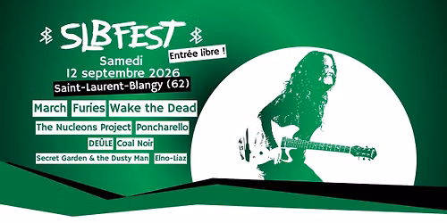 SLBFEST 2026 - le festival rock, familial et gratuit de l'arrageois