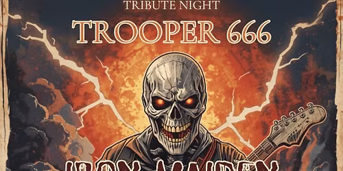CONCERT AVEC "TROOPER 666" (Tribute Iron maiden) + Trio Tribute Megadeth