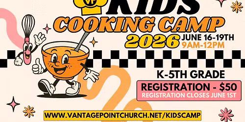 KID'S COOKING CAMP 2026