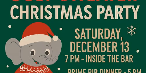 White Elephant & Ugly Sweater Christmas Party