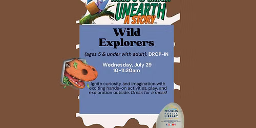 Wild Explorers (ages 5 & under with adult)--DROP-IN