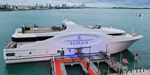 $40 MILLION DOLLAR ALL WHITE YACHT PARTY | URBAN BOAT WEEKEND MIAMI