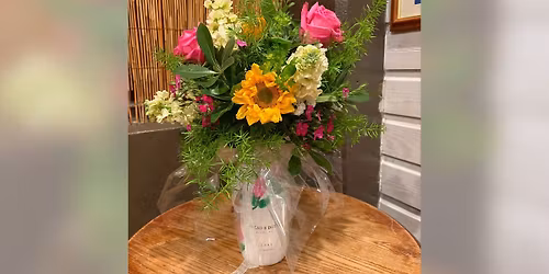 Floral Wine Topper Workshop