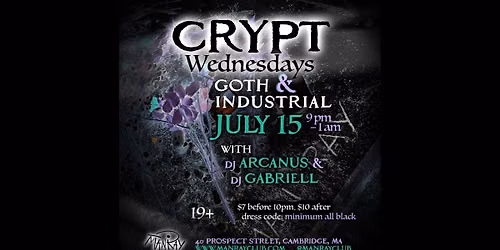 Crypt with DJ Arcanus & Dj Gabriell