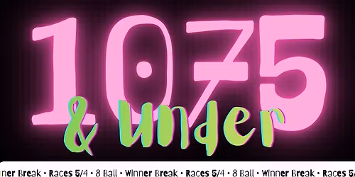 1075 & Under: 8 Ball Scotch Doubles