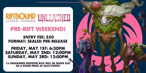 GGA Riftbound Unleashed Pre-Rift