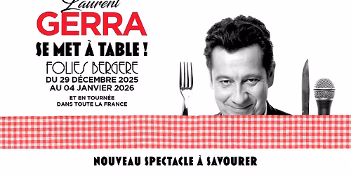 LAURENT GERRA SE MET \u00c0 TABLE !