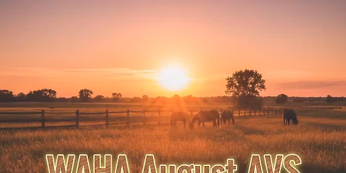 WAHA August Show 2026